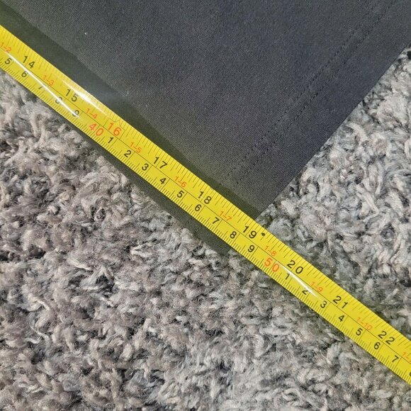 Crown & Anchor Size M Couture Black Bedazzled Drawstring Capri Activewear Pants - Picture 7 of 7